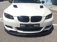 BMW 3. séria E92/E93 2006–2013 Lip na predný nárazník Hamman-Style V2 (pre M3, karbón) fotografia 2