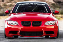 BMW 3 rad E90/E91 2005–2011 Lip na predný nárazník GT4-Style (pre M3, karbón) fotografia 2