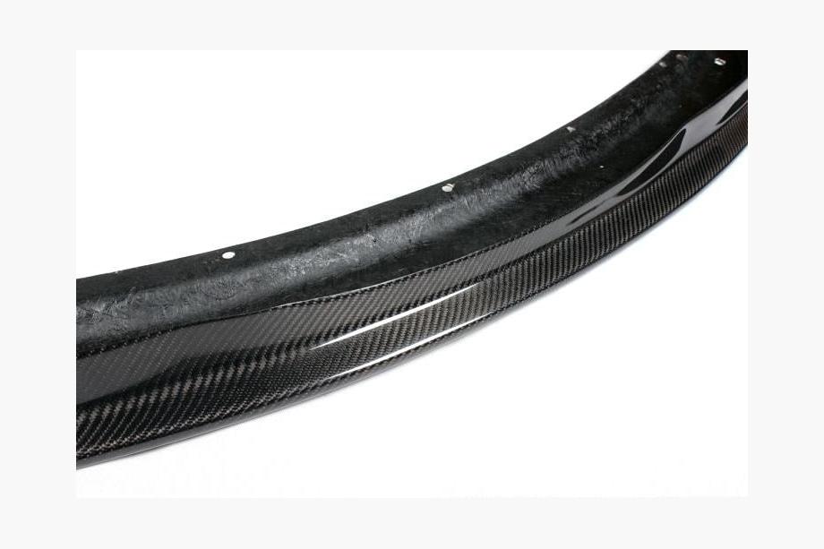 BMW 3 rad E90/E91 2005–2011 Lip spojler na predný nárazník (pre E90 M-Sport 2008-2011, karbón) Fotografia 7