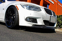 BMW 3 rad E90/E91 2005–2011 Lip spojler predného nárazníka FRP V2 (2010-2012 M-Sport) fotografia 3