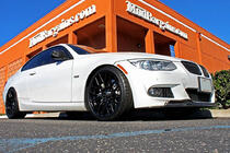 BMW 3 rad E90/E91 2005–2011 Lip spojler predného nárazníka FRP V2 (2010-2012 M-Sport) fotografia 4