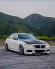 BMW rad 3 F30/F31 2012–2019 Lip spojler predného nárazníka Lip V-Style (pre F30 M-Sport, karbón) fotografia 5