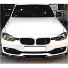 BMW rad 3 F30/F31 2012–2019 Lip spojler predného nárazníka FRP V2 (2012-2015 Base) fotografia 2