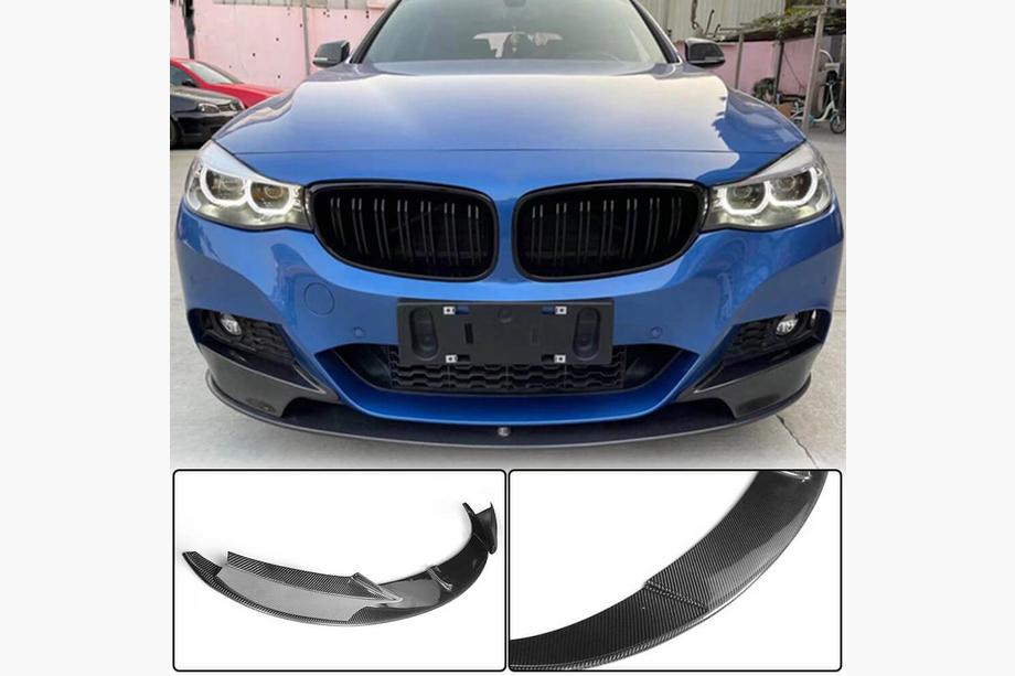 BMW 3. séria F34 2013–2020 Predný lip spojler nárazníka MP-Style (pre M-Sport, karbón) Fotografia 1
