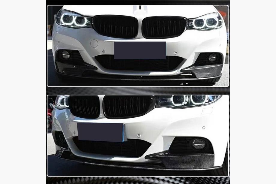 BMW 3. séria F34 2013–2020 Predný lip spojler nárazníka MP-Style (pre M-Sport, karbón) Fotografia 3