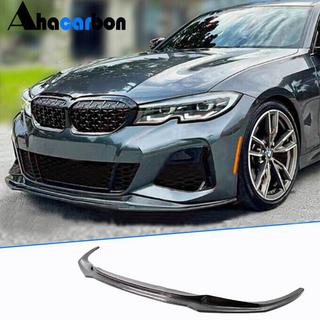Predný lip spojler nárazníka Lip V8 (pre M-Sport 2018-2022, karbón) BMW 3. rad G20/G21 2018– fotografia 1