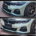BMW 3. rad G20/G21 2018– Predný lip na nárazník Lip SC-Style (pre M-Sport 2018-2022, karbón) fotografia 4