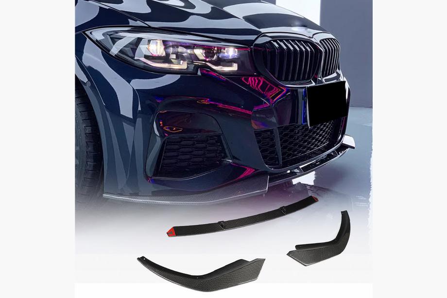 BMW 3. rad G20/G21 2018– Predný lip na nárazník Lip SC-Style (pre M-Sport 2018-2022, karbón) Image