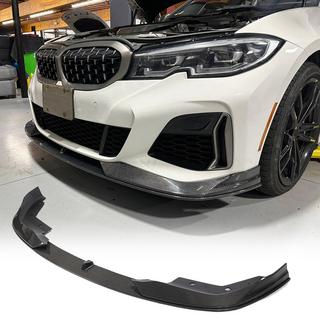 Predný nárazníkový lip AC-Style (pre M-Sport 2018-2022, karbón) BMW 3. rad G20/G21 2018– fotografia 1