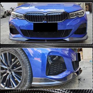 Predný nárazníkový lip AC-Style (pre M-Sport 2018-2022, karbón) BMW 3. rad G20/G21 2018– fotografia 3