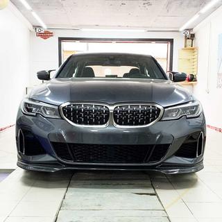 Predný splitter (lip) Lip V3 (pre M-Sport 2018-2022, karbón) BMW 3. rad G20/G21 2018– fotografia 1