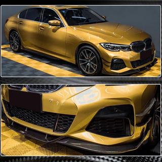 Predný lip spojler nárazníka Lip PD-Style (pre M-Sport 2018-2022, karbón) BMW 3. rad G20/G21 2018– fotografia 4