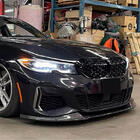 BMW 3. rad G20/G21 2018– Lip spojler predného nárazníka Lip V5 (pre M-Sport 2018-2022, karbón) fotografia 2