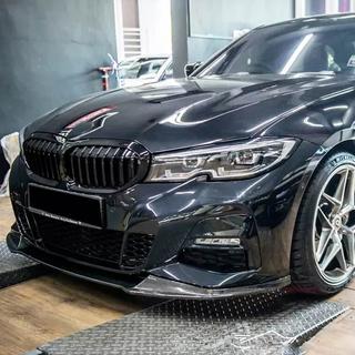 Lip spojler predného nárazníka Lip V5 (pre M-Sport 2018-2022, karbón) BMW 3. rad G20/G21 2018– fotografia 3