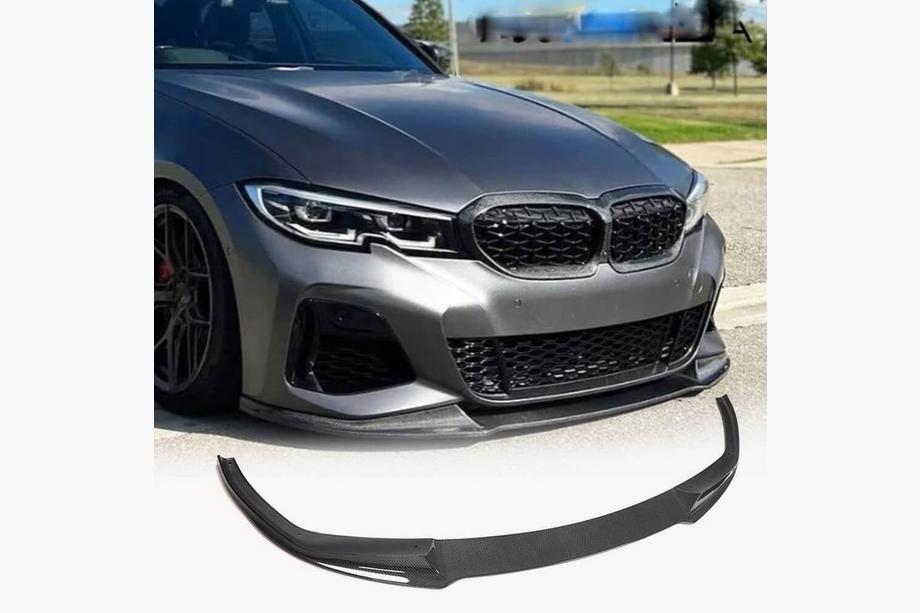 BMW 3. rad G20/G21 2018– Lip spojler predného nárazníka Lip V5 (pre M-Sport 2018-2022, karbón) Image