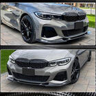 BMW 3. rad G20/G21 2018– Lip spojler predného nárazníka Lip V7 (pre M-Sport 2018-2022, karbón) fotografia 4