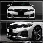 BMW 3. rad G20/G21 2018– Lip spojler predného nárazníka Lip V7 (pre M-Sport 2018-2022, karbón) fotografia 5