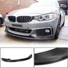 BMW 4 séria F32/F33/F36 2012–2020 Predný splitter (lip) na predný nárazník Carbon V4 (M-Sport) fotografia 1