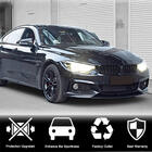 BMW 4 séria F32/F33/F36 2012–2020 Predný splitter (lip) na predný nárazník Carbon V4 (M-Sport) fotografia 3