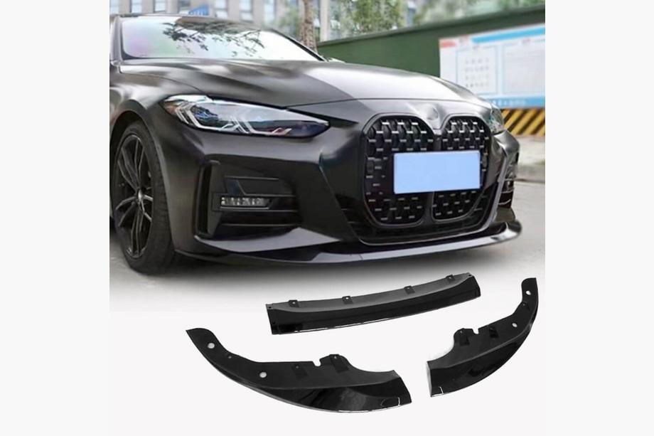BMW 4. séria G22/23/26 2020– ABS predný lip spoiler V2 (M-Sport) Fotografia 1