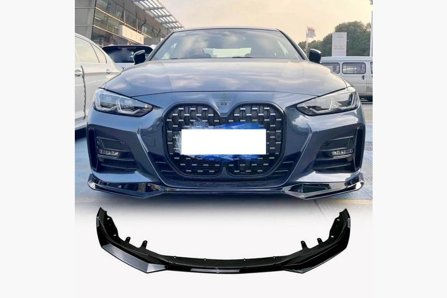 BMW 4. séria G22/23/26 2020– Lip spojler predného nárazníka ABS V5 (M-Sport) Fotografia 1