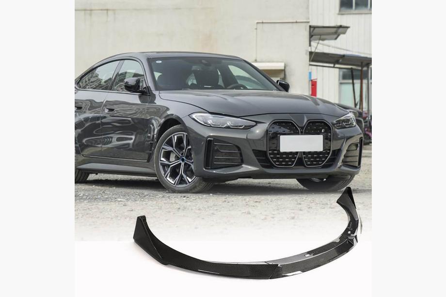 BMW 4. séria G22/23/26 2020– Predný splitter nárazníka Lip V1 (pre G26 M-Sport, karbón) Image