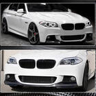 BMW 5. rad F10/F11 2010–2016 Predný nárazník lip spojler Carbon V2 (M-Sport) fotografia 4