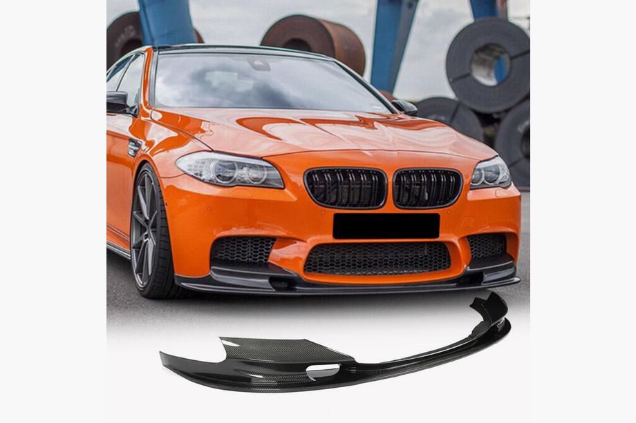 BMW 5. rad F10/F11 2010–2016 Predný nárazníkový lip spojler Lip V2 (pre F10 M5, Carbon) Image