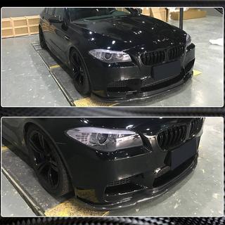 Lip spojler predného nárazníka Lip V3 (pre F10 M5, karbón) BMW 5. rad F10/F11 2010–2016 fotografia 4