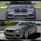 BMW 5. rad F10/F11 2010–2016 Predný lip spoiler nárazníka Lip V4 (pre F10 M5, karbón) fotografia 4