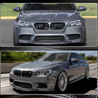 Predný lip spoiler nárazníka Lip V4 (pre F10 M5, karbón) BMW 5. rad F10/F11 2010–2016 fotografia 4