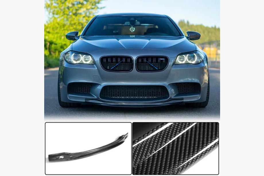 BMW 5. rad F10/F11 2010–2016 Predný lip spoiler nárazníka Lip V4 (pre F10 M5, karbón) Image