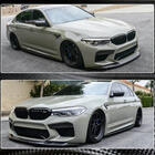 BMW 5. rad G30/G31 2017–2023 Predný lip spoiler na nárazník Lip V3 (pre M5 F90 2017-2020, karbón) fotografia 6