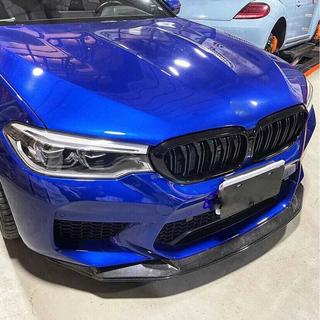 Predný lip spoiler na nárazník Lip V3 (pre M5 F90 2017-2020, karbón) BMW 5. rad G30/G31 2017–2023 fotografia 4