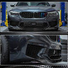 BMW 5. rad G30/G31 2017–2023 Lip na predný nárazník Lip V4 (pre M5 F90 2017-2020, karbón) fotografia 4