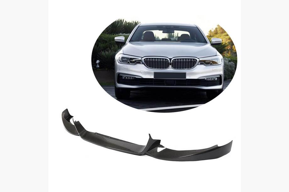 BMW 5. rad G30/G31 2017–2023 Karbonový splitter predného nárazníka (2017-2020 Base) Image
