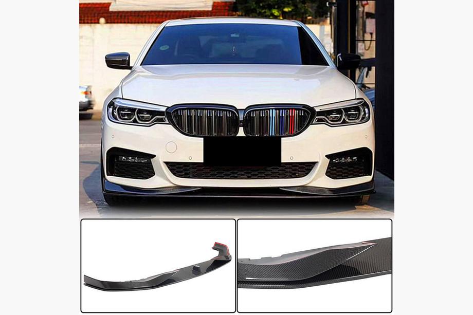 BMW 5. rad G30/G31 2017–2023 Predný lip spojler nárazníka Lip V1 (pre M-Sport 2017-2020, karbón) Fotografia 1