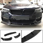 BMW 5. rad G30/G31 2017–2023 Lip spojler predného nárazníka Lip V4 (pre M-Sport 2017-2020, karbón) fotografia 1