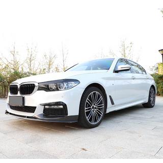 Predný nárazníkový lip spojler Lip V6 (pre M-Sport 2017-2020, karbón) BMW 5. rad G30/G31 2017–2023 fotografia 2