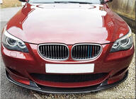 BMW 5. rad E60/E61 2003–2010 Lip spojler predného nárazníka (pre M5, karbón) fotografia 3