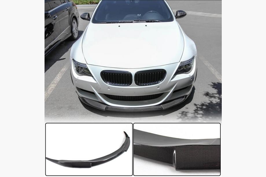 BMW rad 6 E63/E64 2003–2010 Lip spojler predného nárazníka (pre M6, karbón) Image