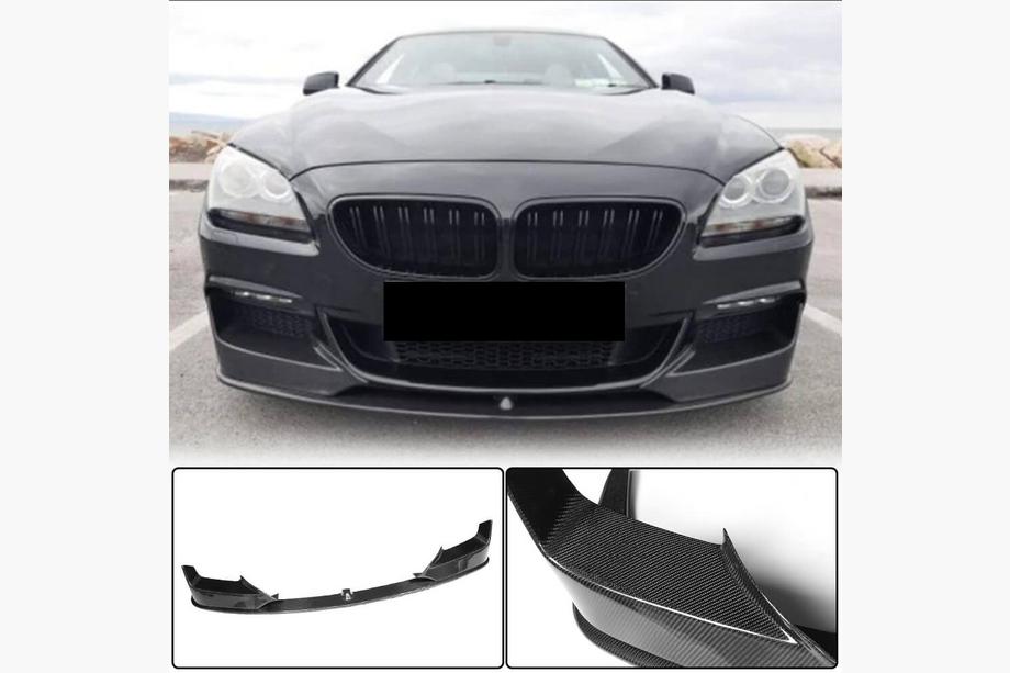 BMW 6. séria F12/F13/F06 2011–2018 Predný nárazníkový lip Lip V1 (pre M-Sport, karbón) Image