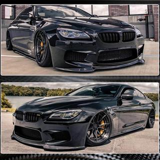Predný nárazníkový lip Lip V1 (pre M6, karbón) BMW 6. séria F12/F13/F06 2011–2018 fotografia 4