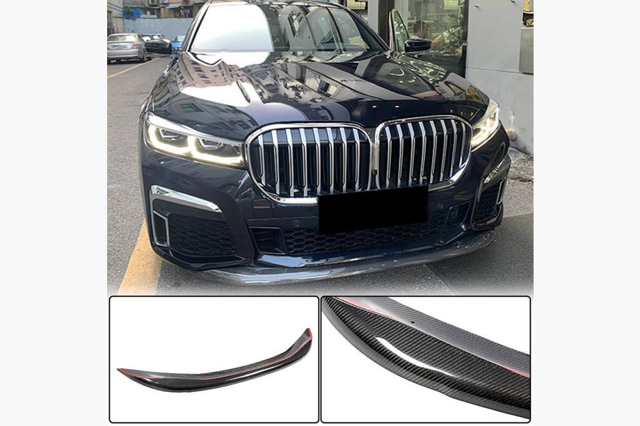 BMW 7. séria G11/G12 2015–2022 Predná lip lišta nárazníka Lip V1 (pre M-Sport 2019-2022, karbón) Fotografia 1