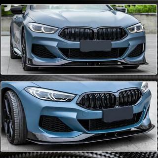 Predný nárazníkový lip Lip V1 (pre M-Sport, karbón) BMW 8. séria G14/G15/G16 2018– fotografia 4