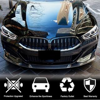 Predný nárazníkový lip spojler V3 (pre M-Sport, karbón) BMW 8. séria G14/G15/G16 2018– fotografia 3