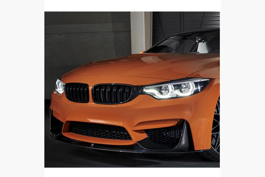 BMW rad 3 F30/F31 2012–2019 Predný lip spojler na nárazník Lip V6 (pre F80, karbón) Fotografia 2