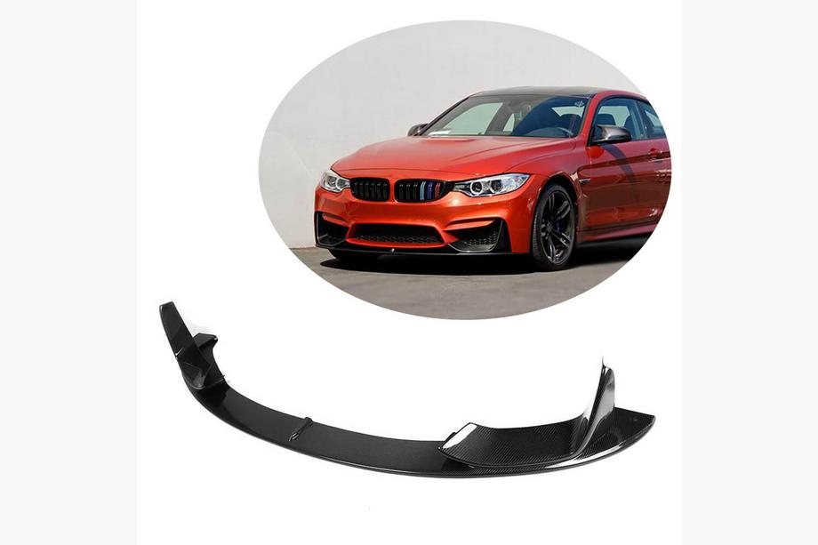 BMW 4 séria F32/F33/F36 2012–2020 Predný nárazníkový lip spojler Lip V2 (pre F82/F83, karbón) Image