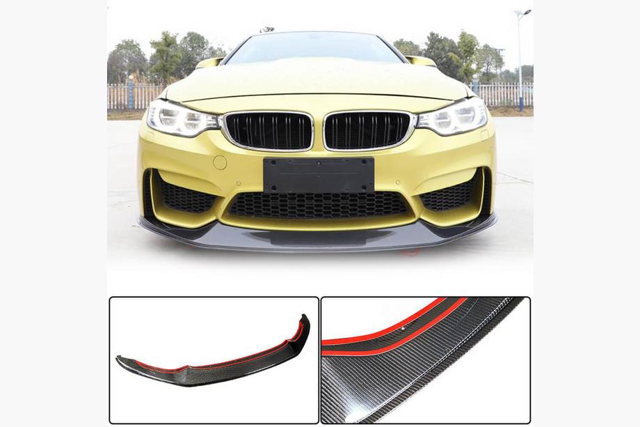 BMW 4 séria F32/F33/F36 2012–2020 Predný lip spojler nárazníka Lip V7 (pre F82/F83, karbón) Image