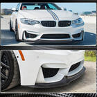BMW rad 3 F30/F31 2012–2019 Lip spojler predného nárazníka FRP V17 (pre F80) fotografia 4